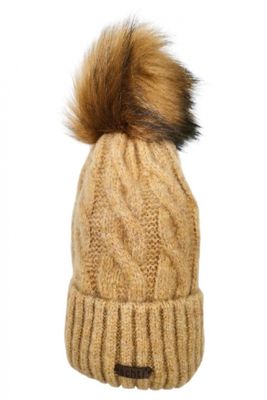 House of Smits muts beanie pompom camel efaz2723 House of Smits muts beanie pompom camel efaz2723