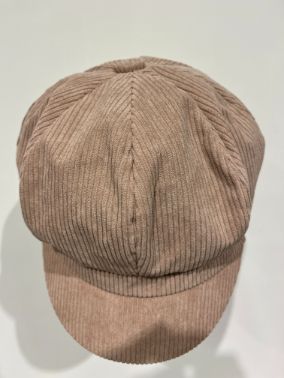 House of Smits baret corduroy beige hos-32225