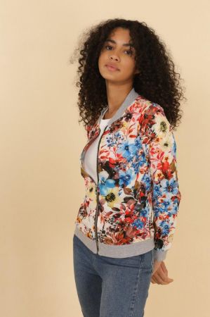 House of Smits Bomber jasje print multicolor ef7573