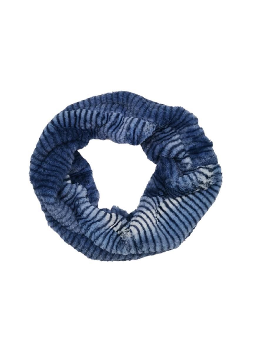 House of Smits Col shawl bleu efba5105