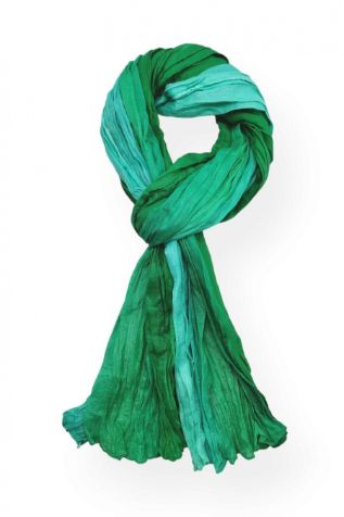 House of Smits Shawl katoen groen efrid64069