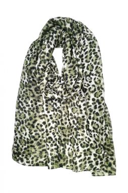 House of Smits Shawl leopard khaki efba1895