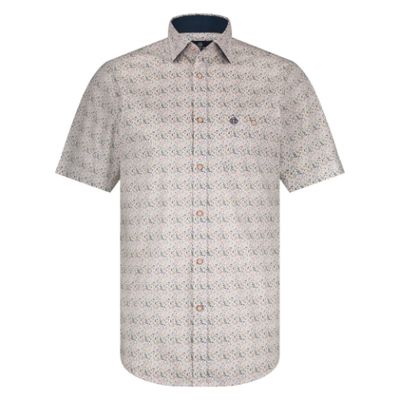 Fellows United Shirt Flowers groen 51.6649 Fellows United Shirt Flowers groen 51.6649