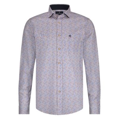 Fellows United Shirt Boemerang blauw 51.6526 Fellows United Shirt Boemerang blauw 51.6526