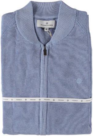 Fellows United Vest tuck knit bleu 51.1161
