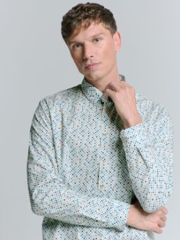 No Excess Shirt Print aqua 27430108