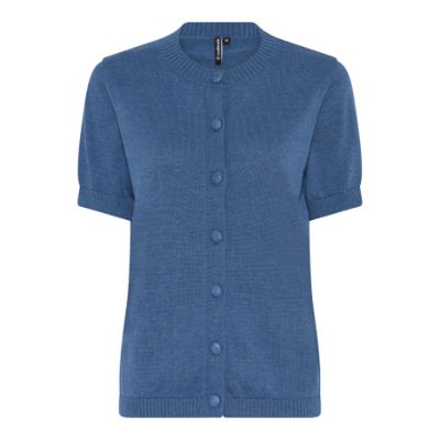 Micha Vest melee blauw 10153-252 Micha Vest melee blauw 10153-252