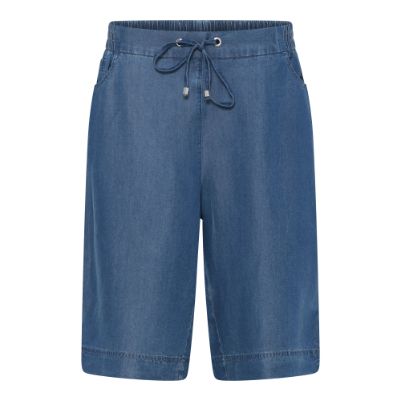 Micha Jeans short chambray med dark stone 121-823