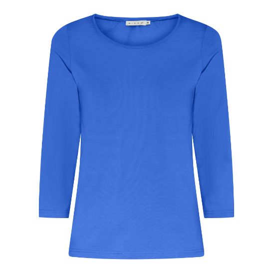 Micha T-shirt 3/4m kobalt 125-180