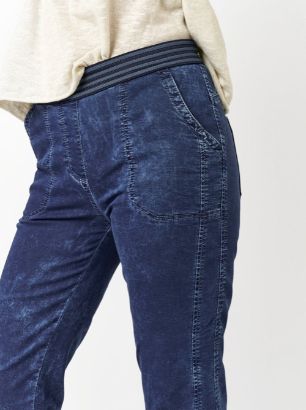Toni Sue jogpants 3/4 med dark stone 1805-8-21-21