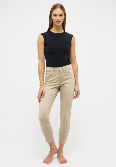 Angels jeans Broek 7/8 zand Ornella sporty 332
