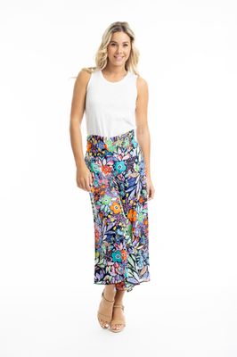 Orientique Broek gaucho katoen paars 8637 Orientique Broek gaucho katoen paars 8637