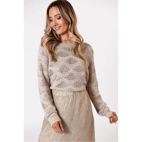 Poools Pullover tape zand 513153