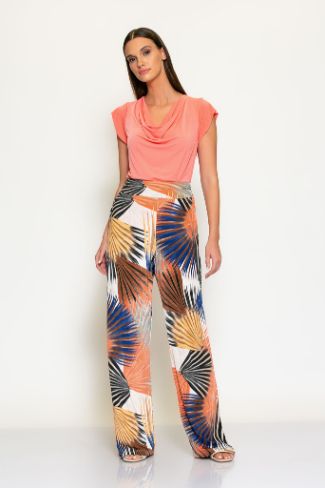 Batida Broek print zalm 2015