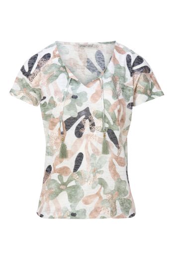 Dreamstar Blouson foil print khaki Debra