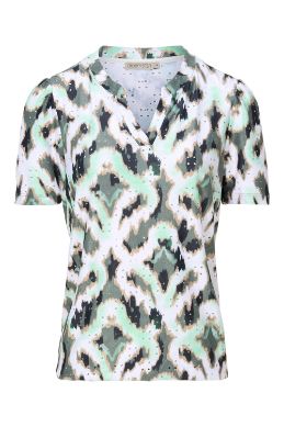 Dreamstar Blouson ajour print khaki Becca