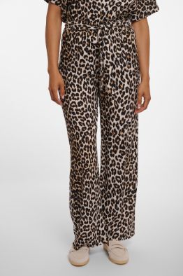 Rino & Pelle Broek print zwart Darca