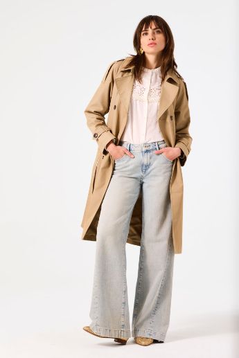 Garcia Trenchcoat beige gj500204