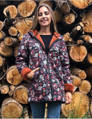 House of Smits Vestjas teddy zwart cve16937