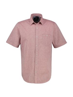 Lerros Overhemd Linnen rood 2542008