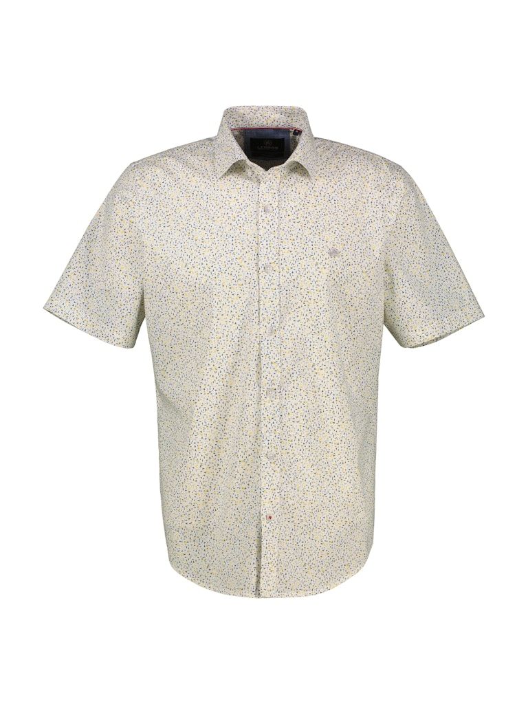 Lerros Overhemd print wit 2542305