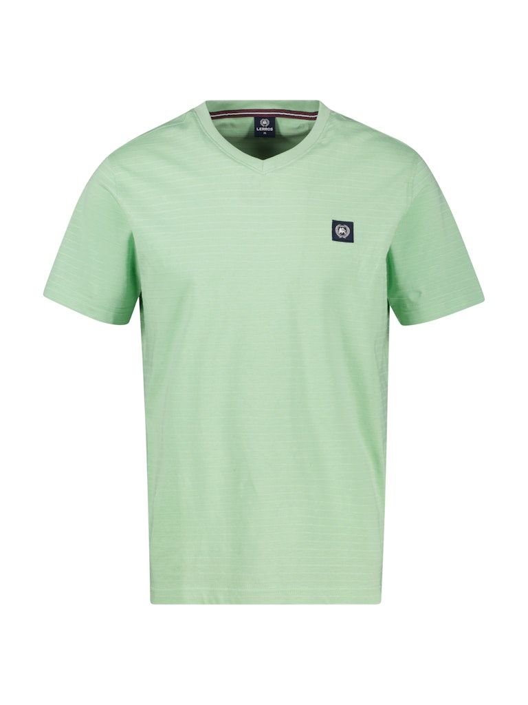 Lerros T-shirt v-hals mint 2553169