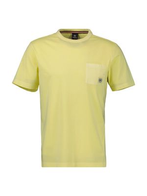 Lerros T-shirt pocket geel 2543036