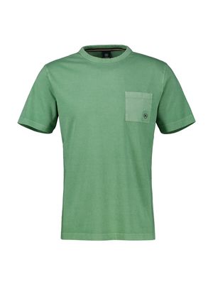 Lerros T-shirt pocket groen 2543036 Lerros T-shirt pocket groen 2543036
