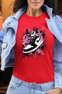 House of Smits T-shirt katoen rood ptcrfe1107 House of Smits T-shirt katoen rood ptcrfe1107