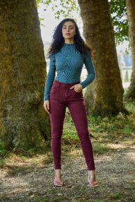 House of Smits Broek push up bordeaux eh6821 House of Smits Broek push up bordeaux eh6821