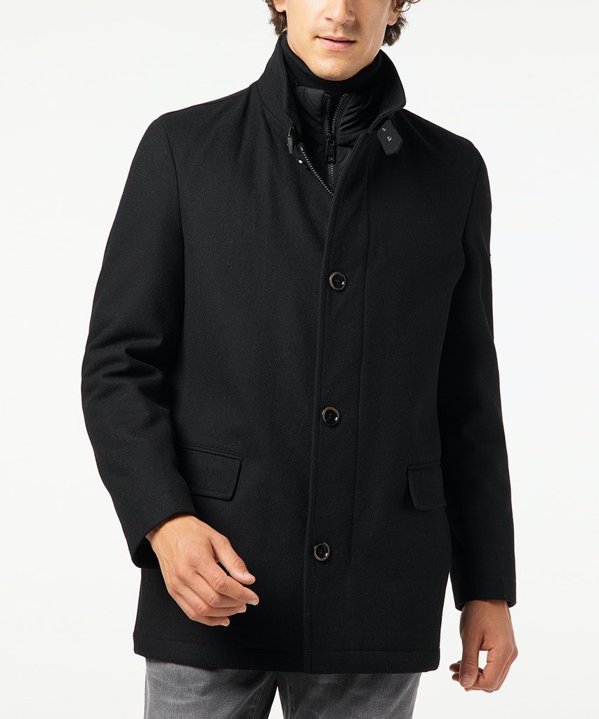 Pierre Cardin Jas Wol zwart 86101.6102 Pierre Cardin Jas Wol zwart 86101.6102