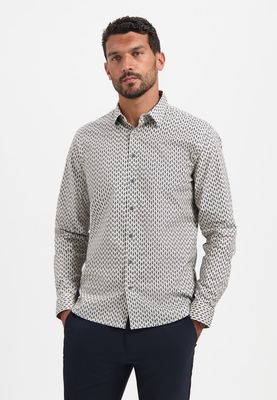 No Excess Shirt Stretch Allover Printed White 29430922 No Excess Shirt Stretch Allover Printed White 29430922