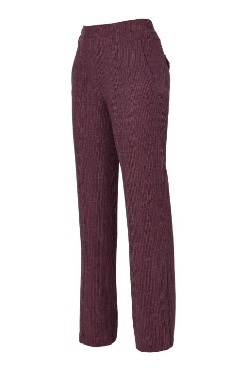 Dreamstar Broek textuur aubergine Monica Dreamstar Broek textuur aubergine Monica
