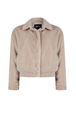 Poools Jasje faux furry camel 533188 Poools Jasje faux furry camel 533188