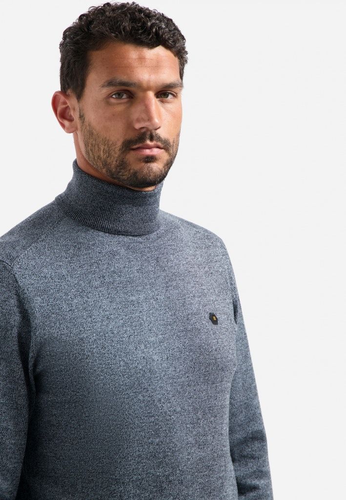 No Excess Pullover Roll Neck Dusty Blue 29210982 No Excess Pullover Roll Neck Dusty Blue 29210982