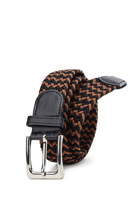 House of Smits Riem elastisch bruin pfzsp357 House of Smits Riem elastisch bruin pfzsp357