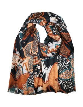 House of Smits Shawl oranje pfba2563 House of Smits Shawl oranje pfba2563