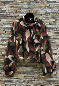 House of Smits Blouse print Zwart Aniella House of Smits Blouse print Zwart Aniella