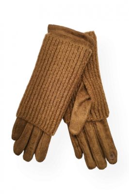 House of Smits handschoenen suedine camel efst311 House of Smits handschoenen suedine camel efst311