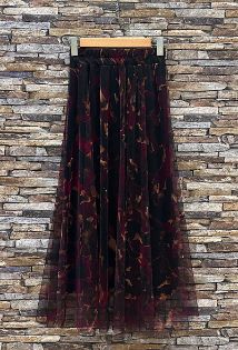 House of Smits Rok Ariana tule Bordeaux epgl0248 House of Smits Rok Ariana tule Bordeaux epgl0248