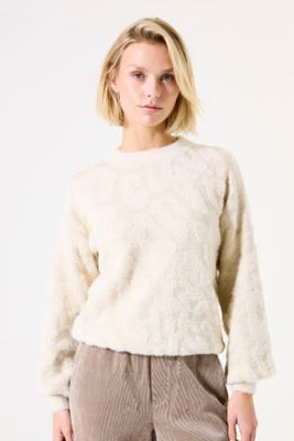 Garcia Trui fluffy offwhite i50241 Garcia Trui fluffy offwhite i50241
