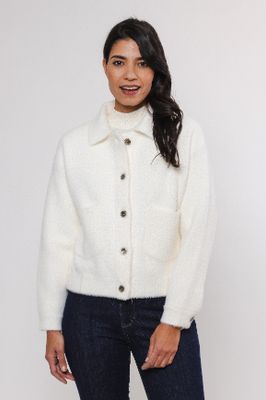 Rino & Pelle Vest furry offwhite Bubbly Rino & Pelle Vest furry offwhite Bubbly