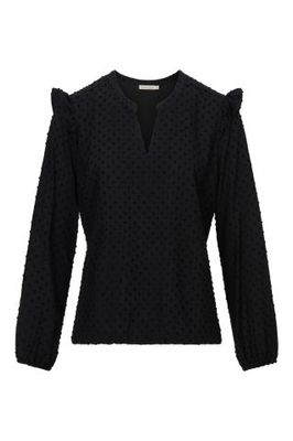 Dreamstar Blouse dotje Zwart Fiona Dreamstar Blouse dotje Zwart Fiona