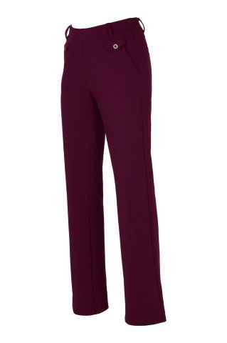 Dreamstar broek scuba crepe Burgundy Xandra