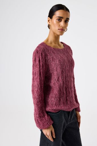 Garcia ladies pullover framboos K50042