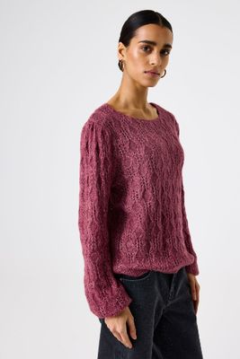 Garcia ladies pullover framboos K50042 Garcia ladies pullover framboos K50042