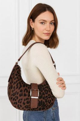 House of Smits Tas leopard Choco ef3319