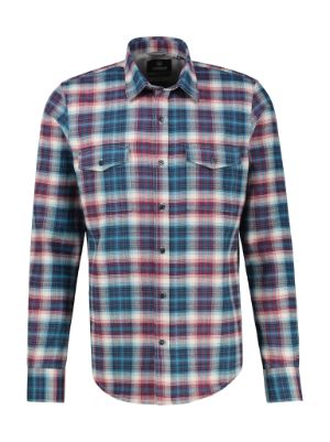 Lerros Shirt ruit Rood 2501084