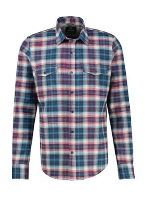 Lerros Shirt ruit Rood 2501084 Lerros Shirt ruit Rood 2501084
