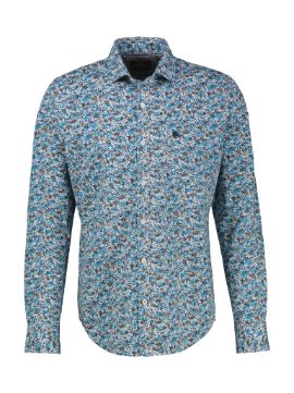 Lerros Shirt print Blauw 2501392